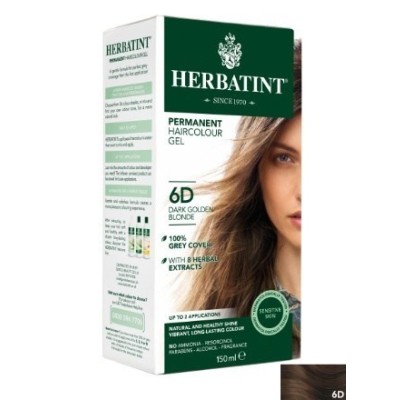 Herbatint Hair Colours - 6D Dark Golden Blonde 