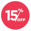 Last Chance - 15% OFF